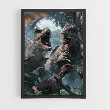 Poster Jurassic Park Dinosaurussen