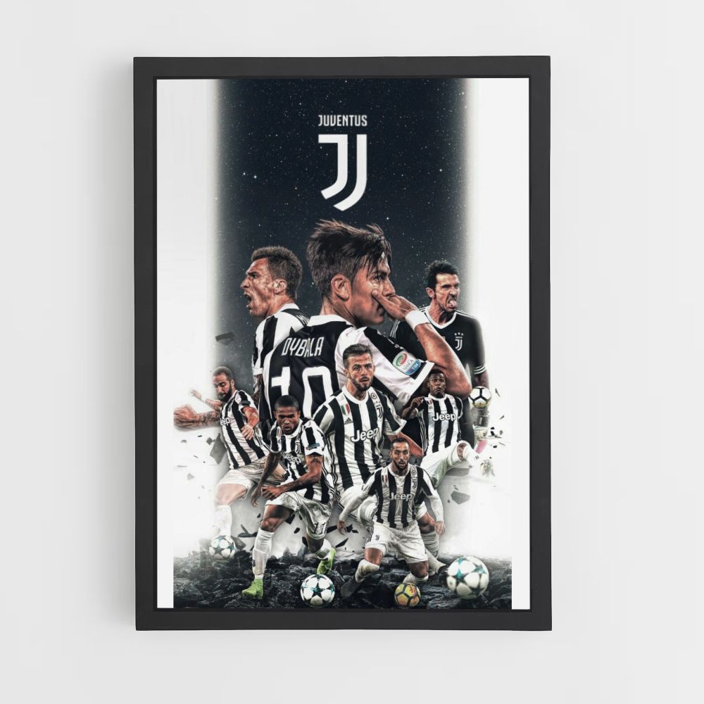 Juventus-teamposter