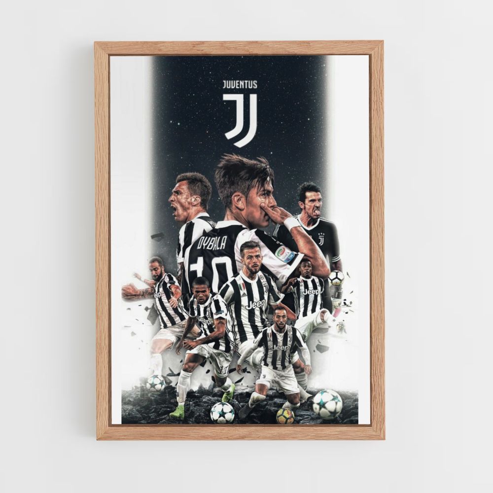 Juventus-teamposter