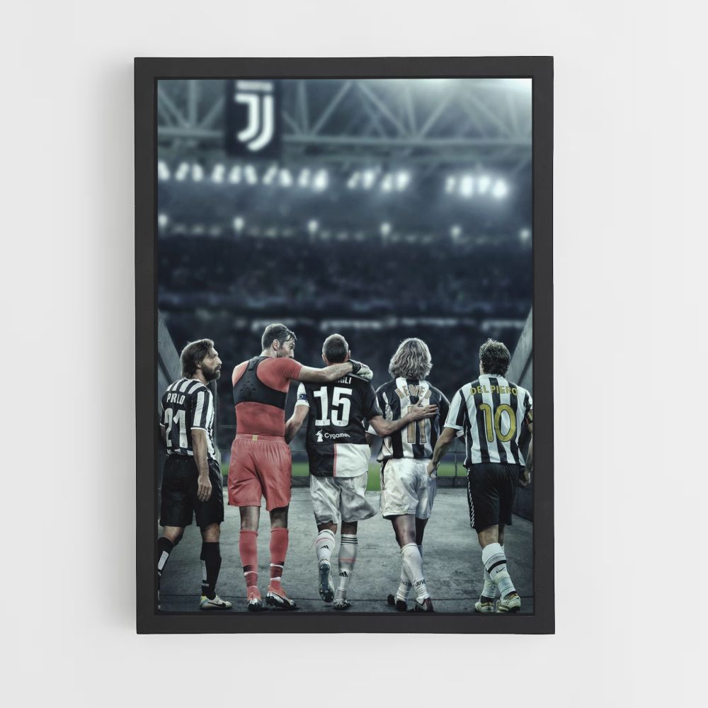 Juventus spelersposter