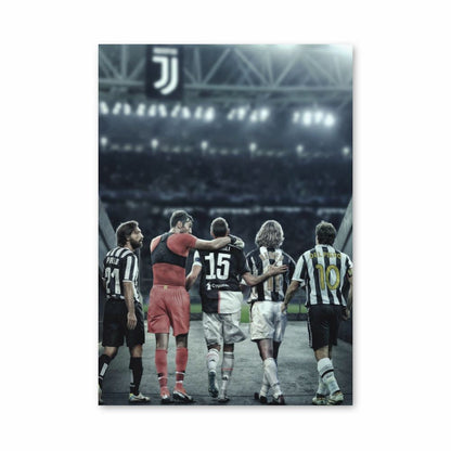 Juventus spelersposter