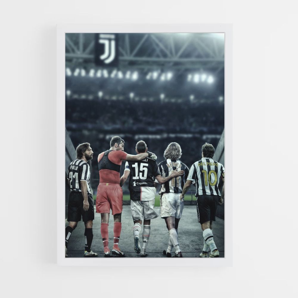 Juventus spelersposter