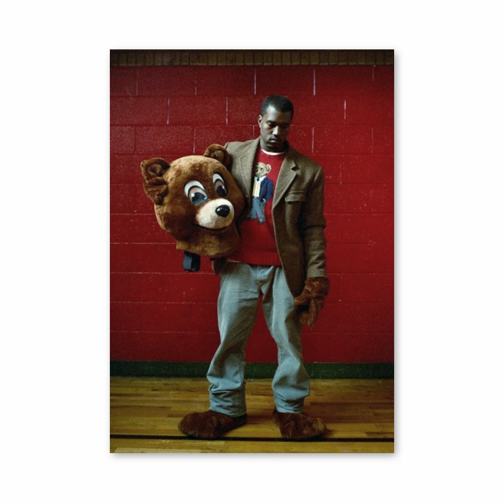 Poster Kanye West-mascotte