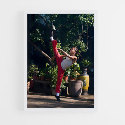 karate-kid-14 cadre Blanc