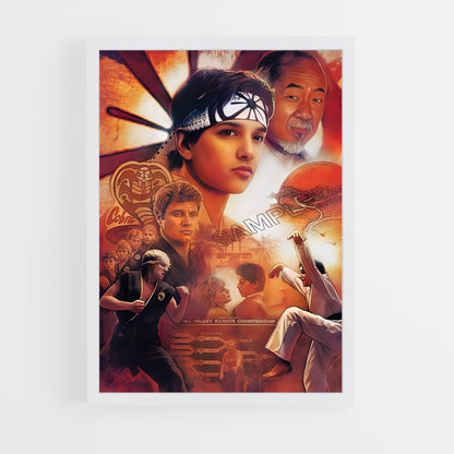 karate-kid-6 cadre Blanc