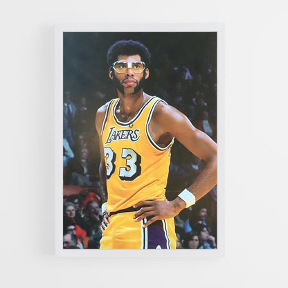 kareem-abdul-jabbar-3 cadre Blanc
