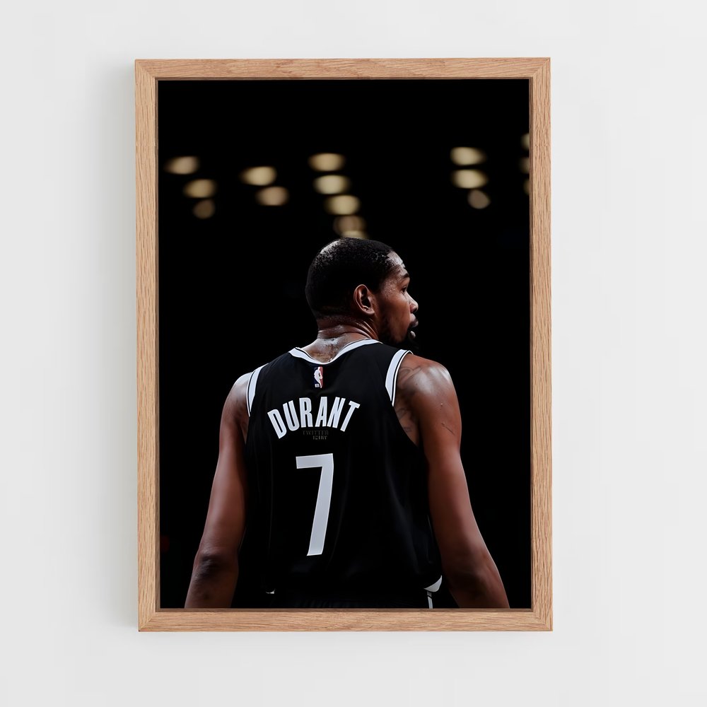 kevin-durant-1 cadre Bois clair