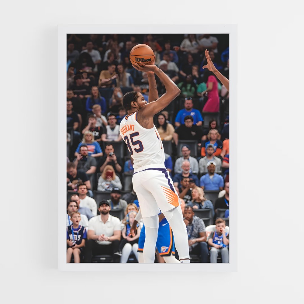 kevin-durant-2 cadre Blanc