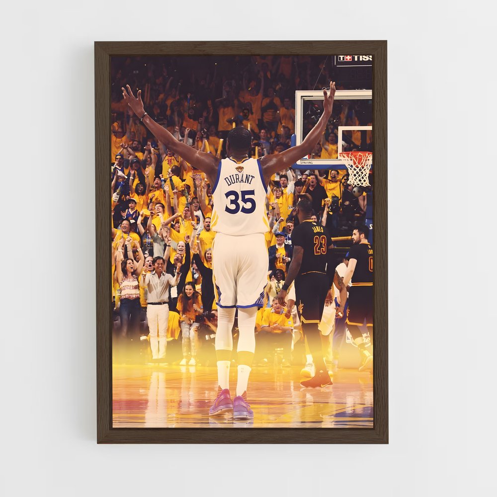 kevin-durant-3 cadre Bois foncé