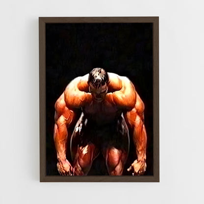 kevin-levrone-1 cadre Bois foncé