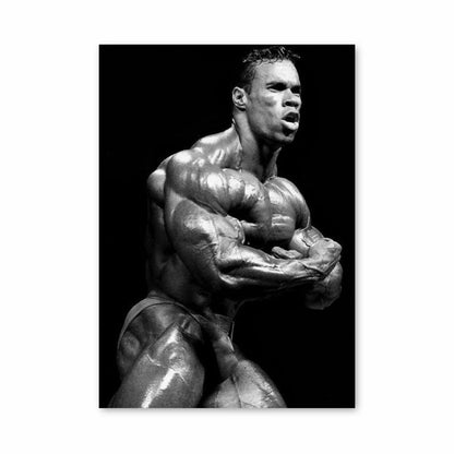 Poster Kevin Levrone poseert