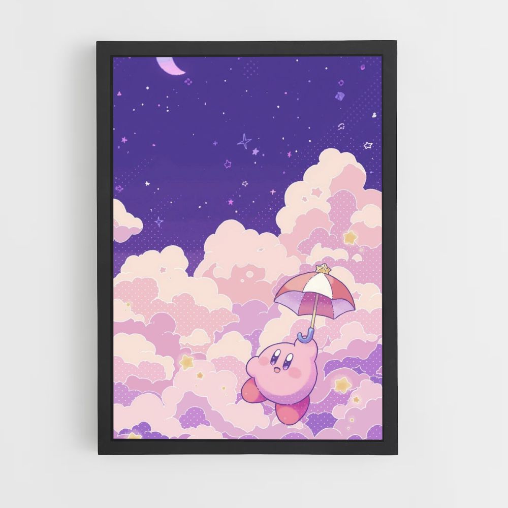 Poster Kirby Wolken