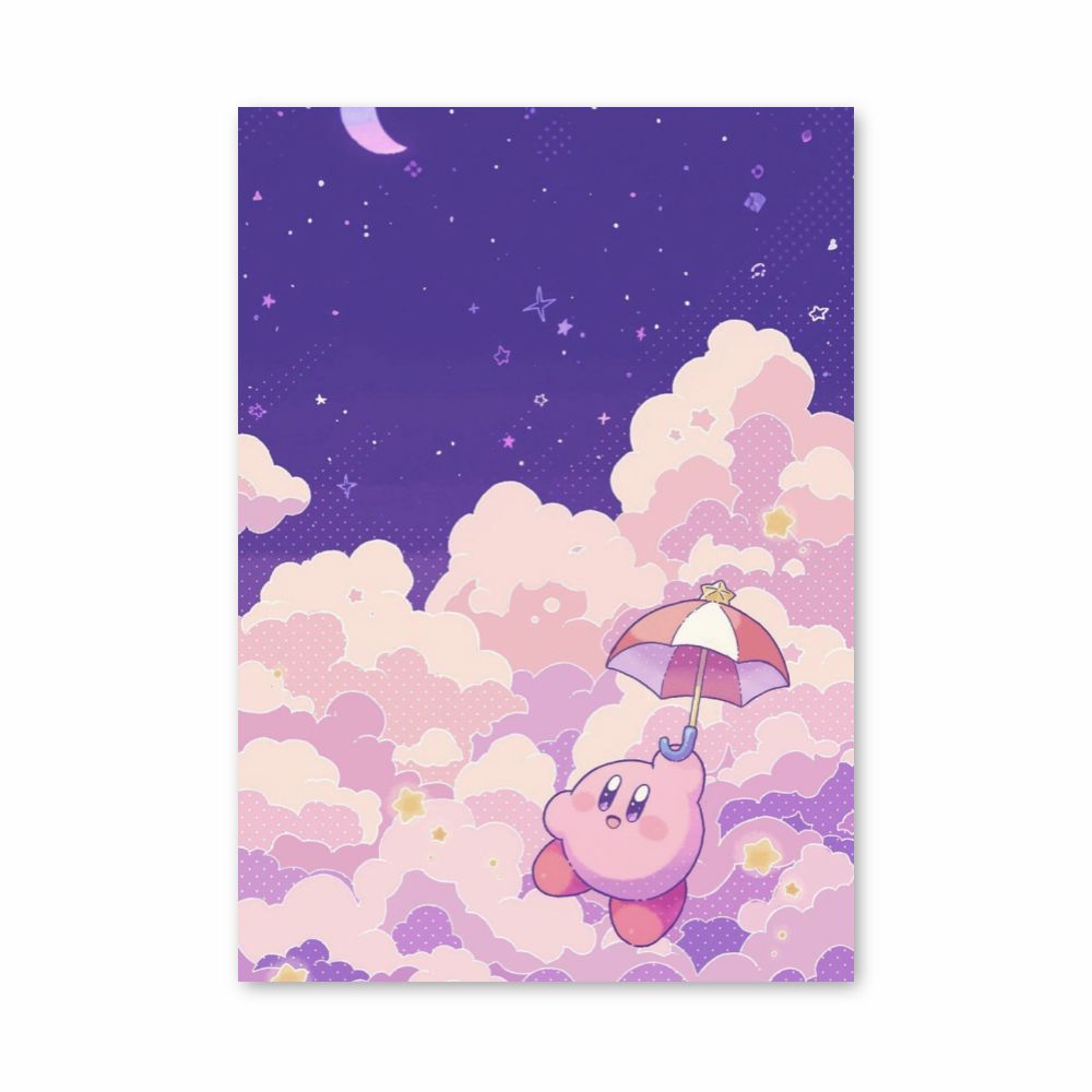 Poster Kirby Wolken