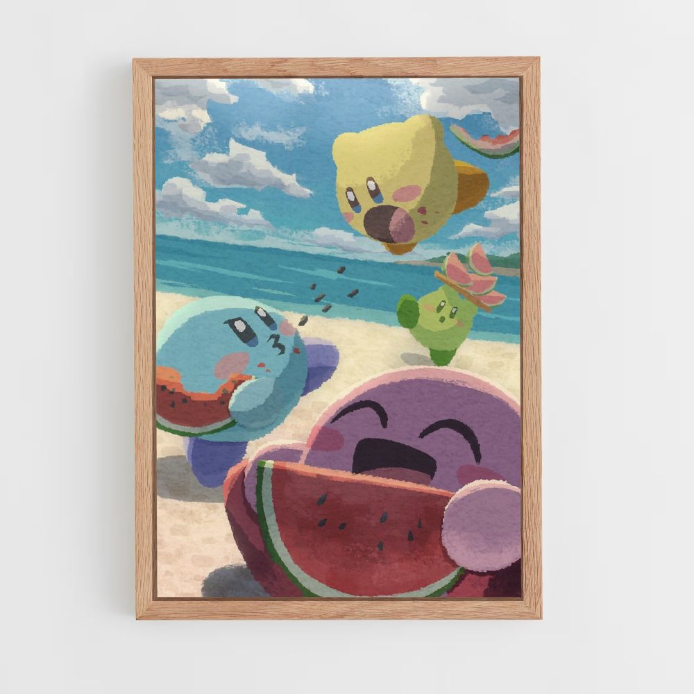 Kirby strand-poster