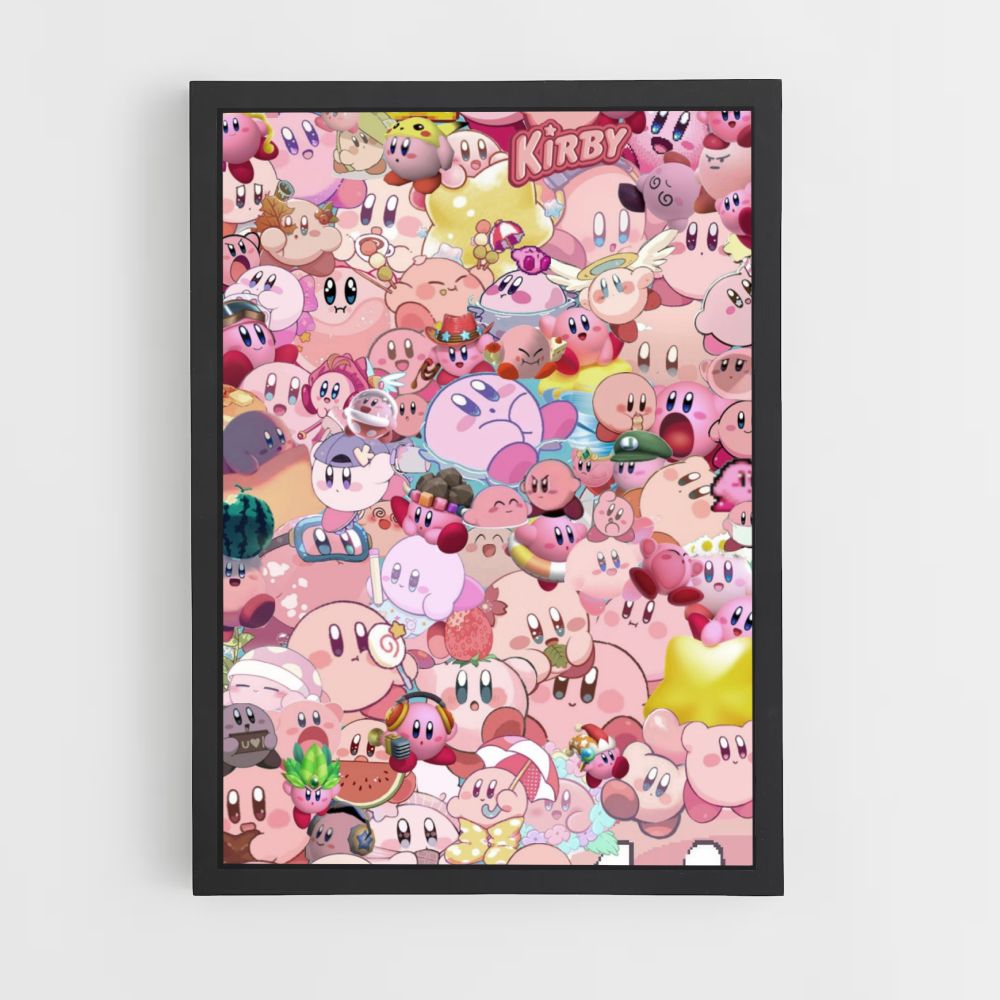 Poster Kirby overal