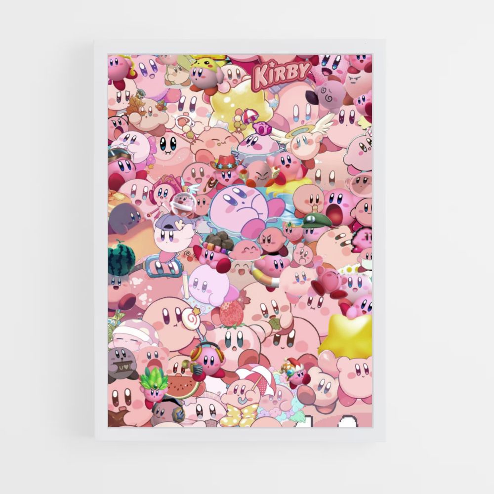 Poster Kirby overal