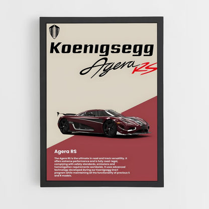 koenigsegg-1 cadre Noir
