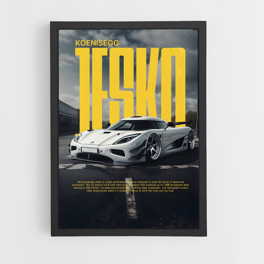 koenigsegg-14 cadre Noir