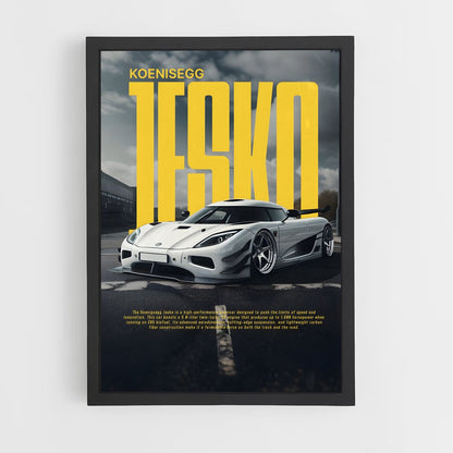koenigsegg-14 cadre Noir