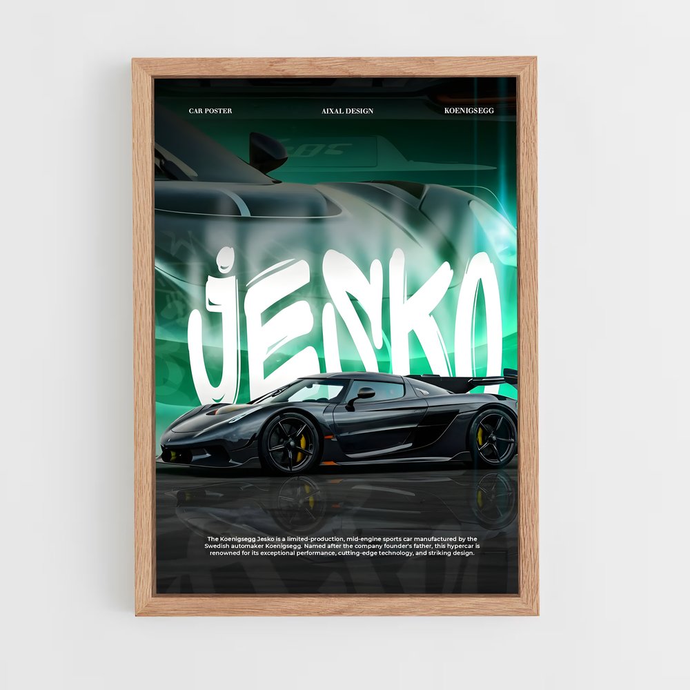 koenigsegg-5 cadre Bois clair