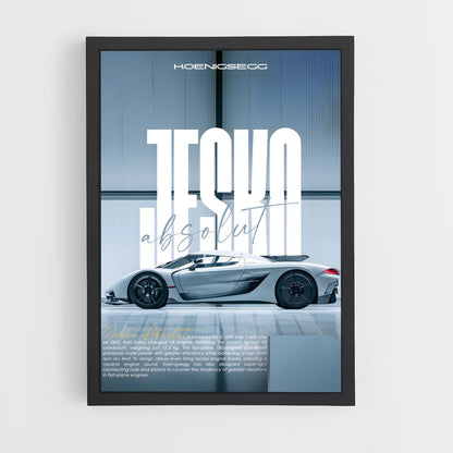 koenigsegg-8 cadre Noir