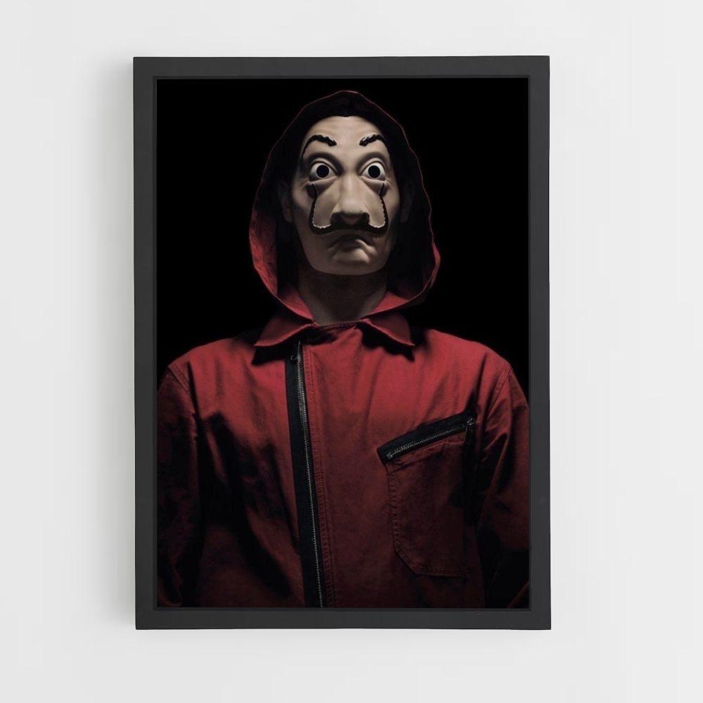 Maskerposter van La Casa de Papel