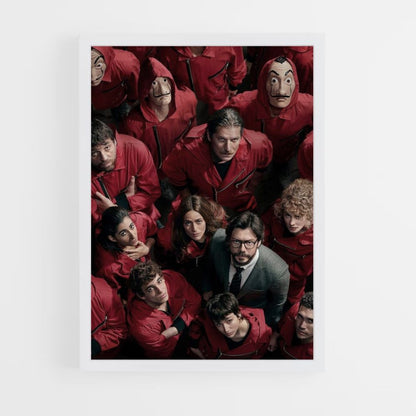 Poster La Casa de Papel-kostuums