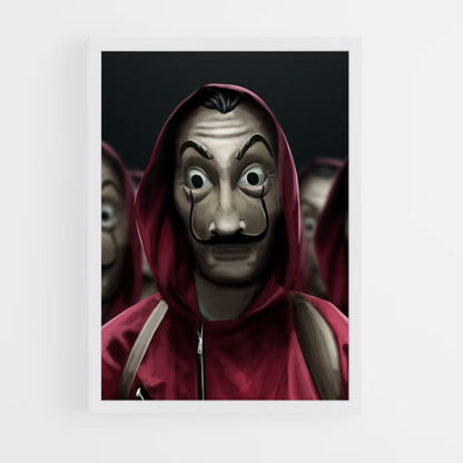 Poster La Casa de Papel-kostuum