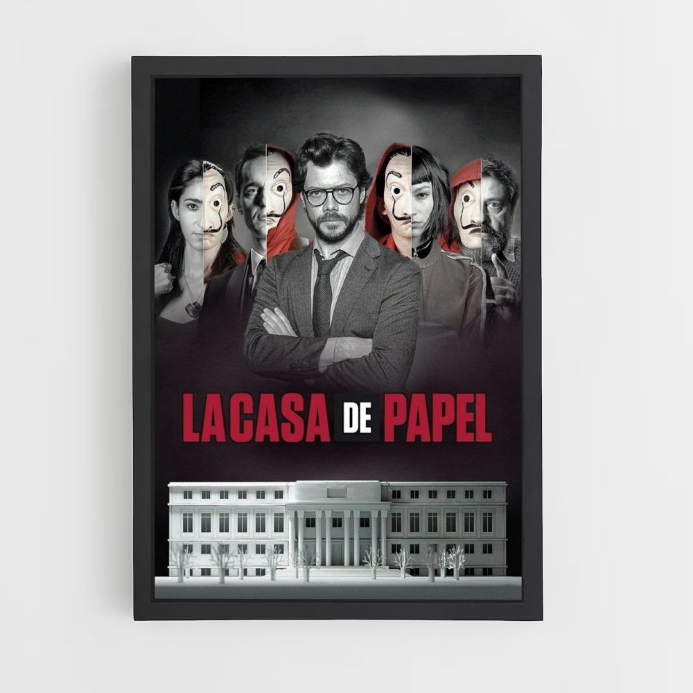 Poster La Casa de Papel-overval