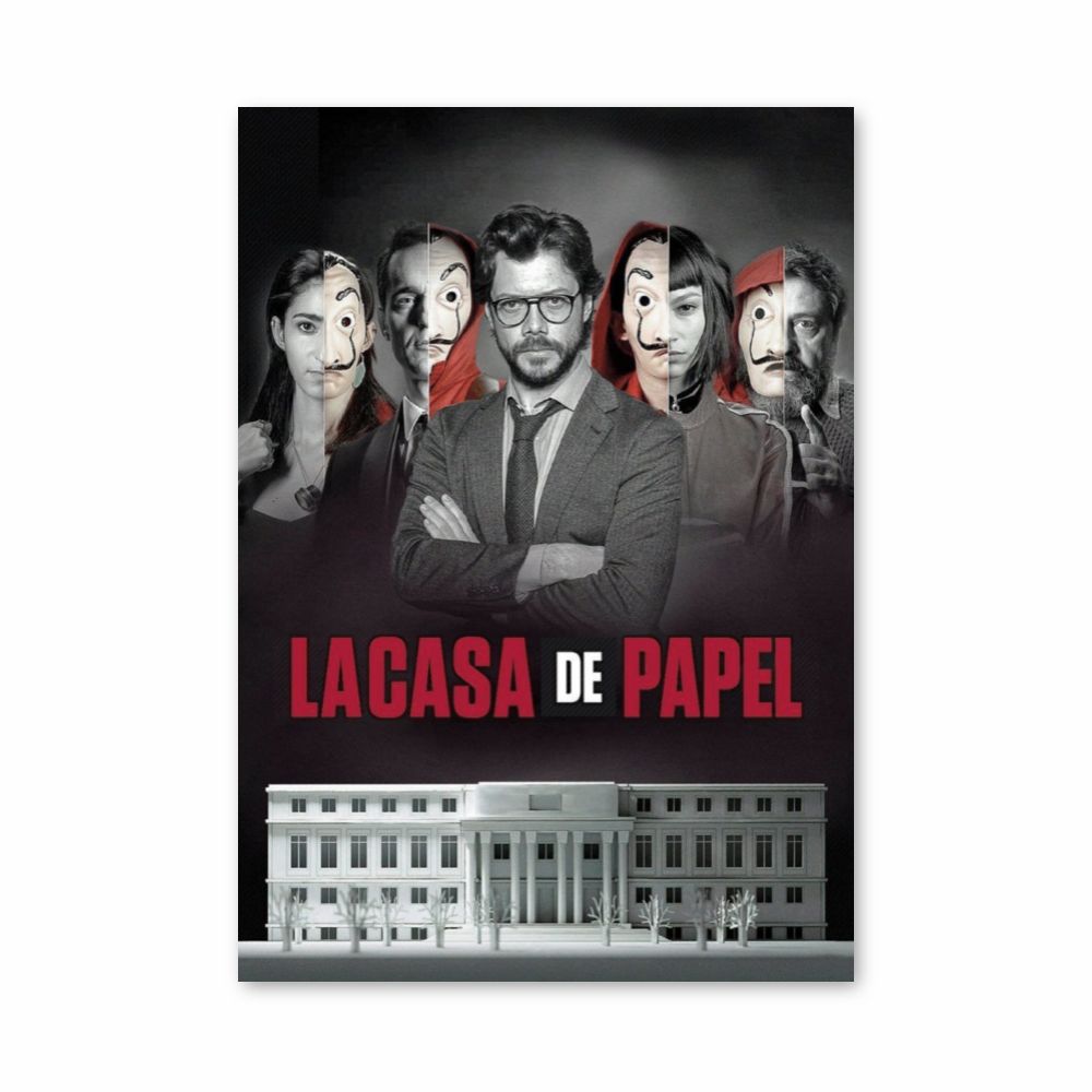 Poster La Casa de Papel-overval