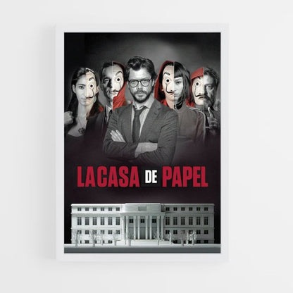 Poster La Casa de Papel-overval