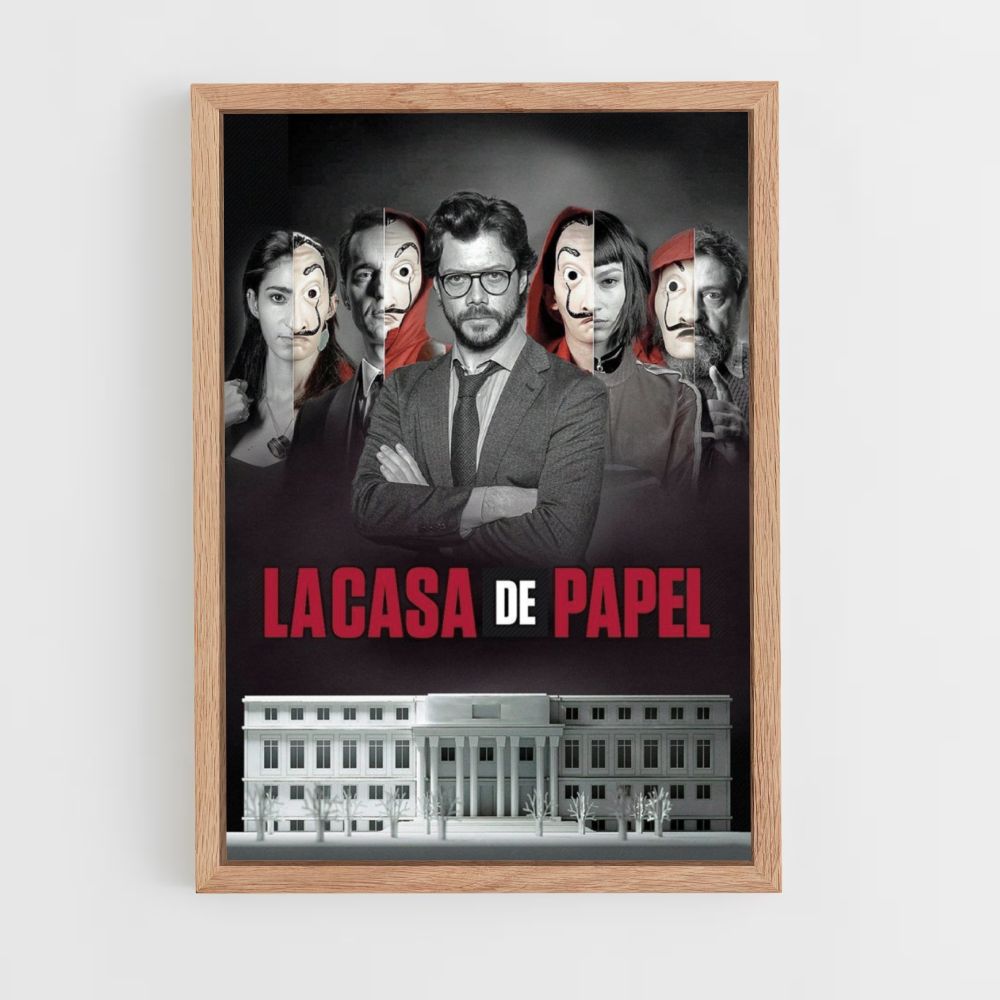 Poster La Casa de Papel-overval