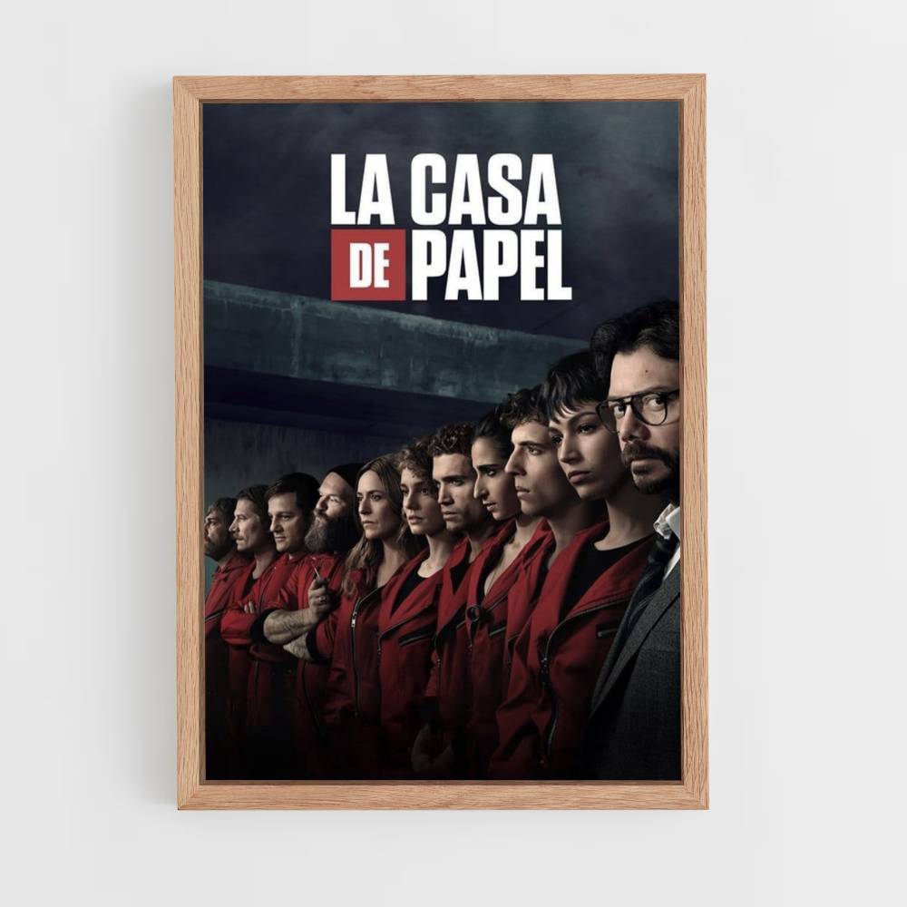 Affiche La casa de papel