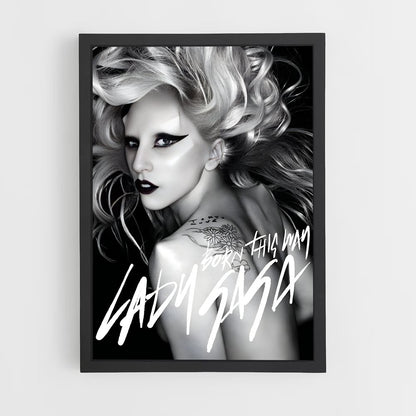 lady-gaga-2 cadre Noir