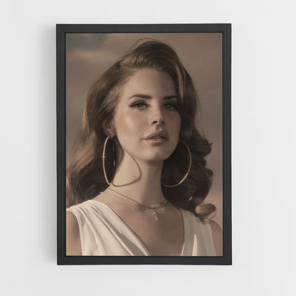 Poster Lana Del Ray Portret