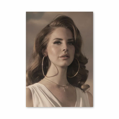 Poster Lana Del Ray Portret