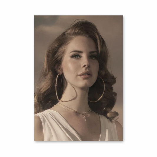 Poster Lana Del Ray Portret