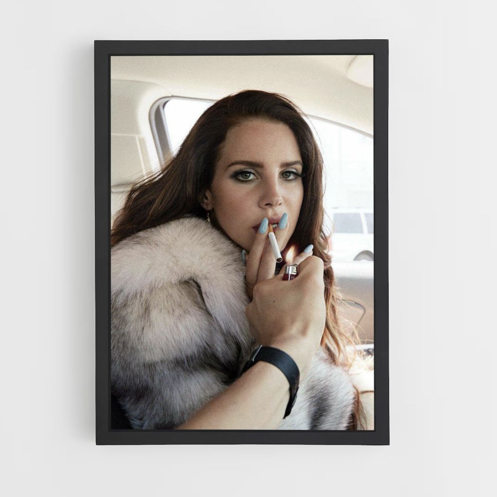 Poster Lana Del Ray Sigaret