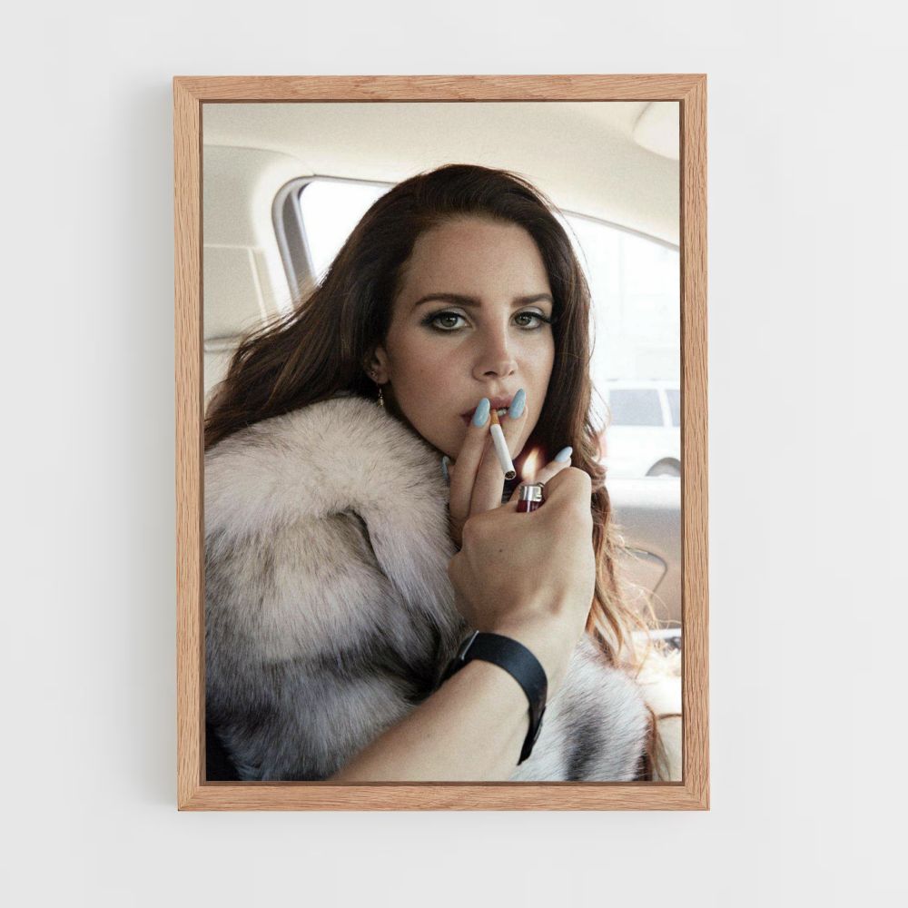 Poster Lana Del Ray Sigaret