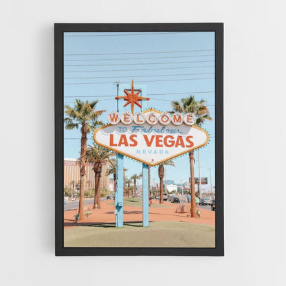 Affiche Welkom Las Vegas