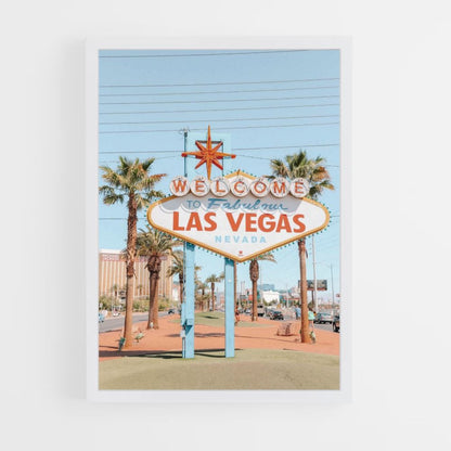 Affiche Welkom Las Vegas