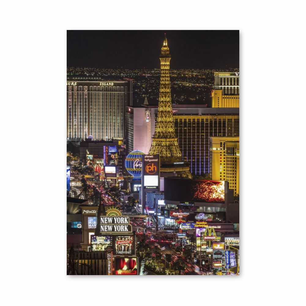 Postertimelapse Las Vegas