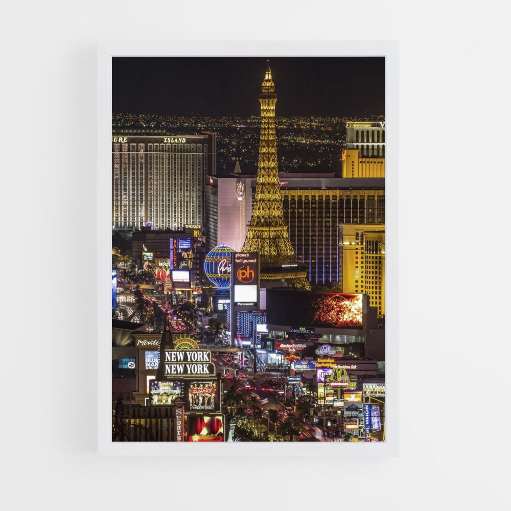 Postertimelapse Las Vegas