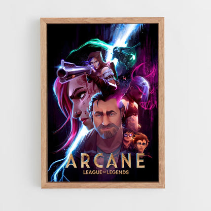league-of-legends-10 cadre Bois clair