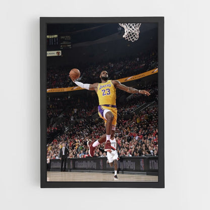 Lebron James Dunk-poster