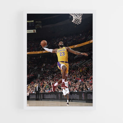 Lebron James Dunk-poster