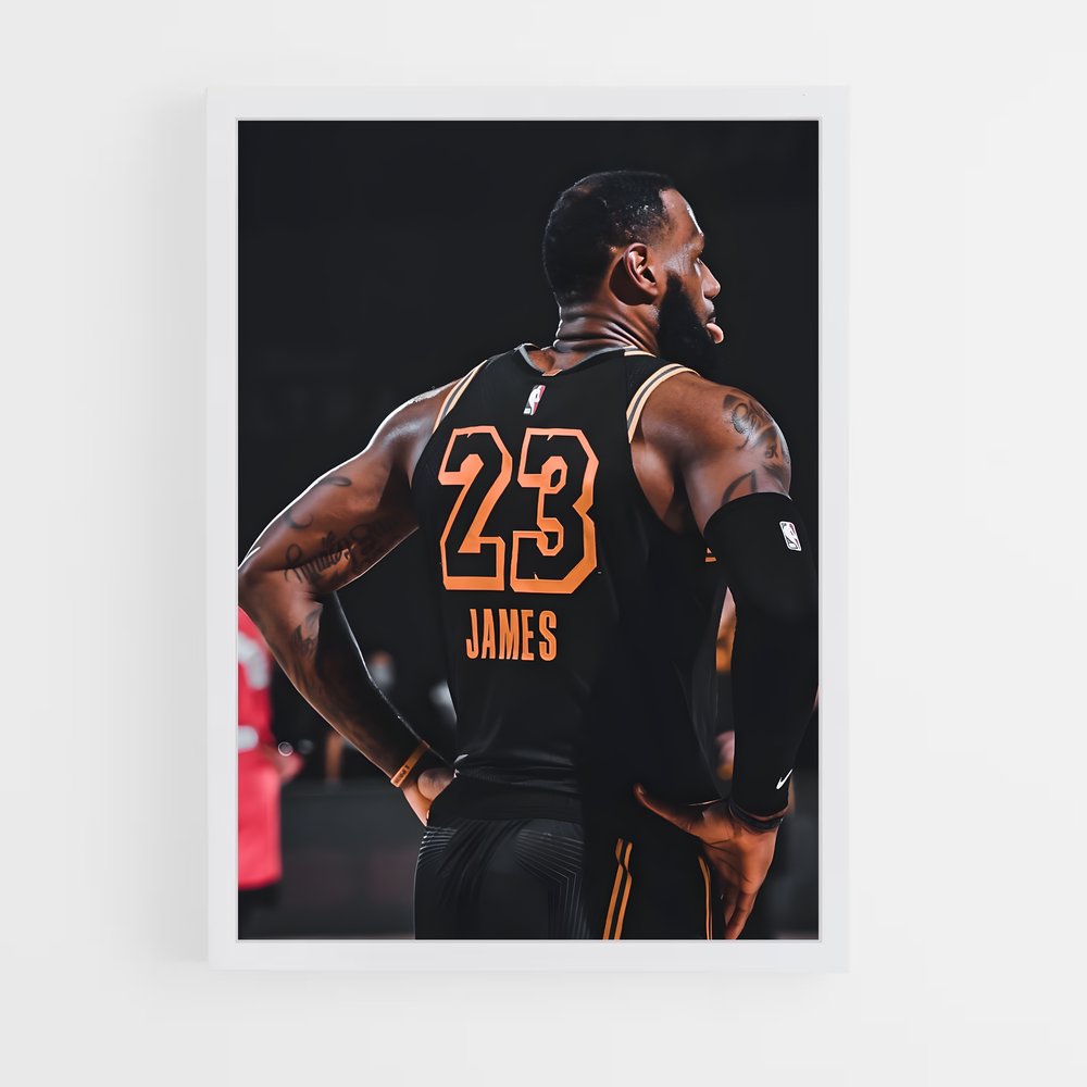 lebron-james-2 cadre Blanc