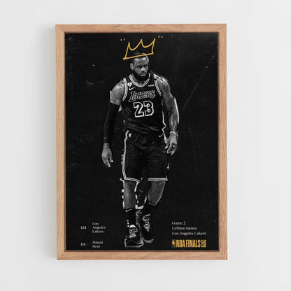 Lebron James King-poster