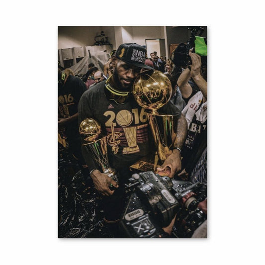 Lebron James kampioen poster