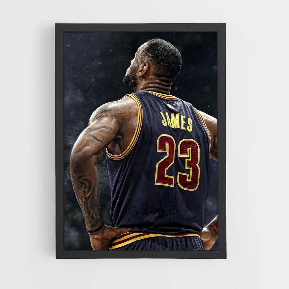 lebron-james-7 cadre Noir